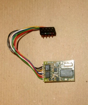 ROCO - DECODER 10738 - LASTREGELUNG  MIT 8 POL. STECKER - NEM 652 - GEPRUEFT-TOP - Bild 1 von 3