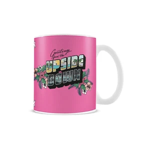 Netflix Stranger Things The Upside Down Pink Coffee Mug Drinking Cup 315ml 11oz - Imagen 1 de 1