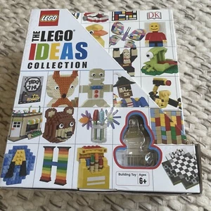 The LEGO IDEAS COLLECTION 10 Book Boxed Set *NO MINIFIGURE Books New Box Dented - Foto 1 di 10