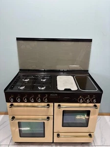 ALL GAS LEISURE BY RANGEMASTER 110 CM RANGE COOKER CREAM . Ref--ED219 - Picture 1 of 15