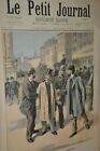 Supplement Illustre Le Petit Journal  N263  1 12 1895  Arrestation Darton