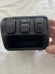 1998-2001 Honda Prelude ￼Front Dash Sunroof Control Switch Button Assembly OEM - Picture 1 of 2