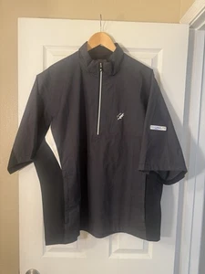FootJoy DryJoys Hydrolite Golfjacke Herren Large schwarz grau wasserdicht winddicht - Bild 1 von 13