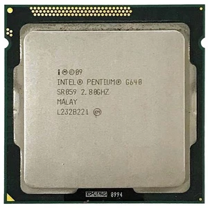 CPU Processor Intel Pentium G640 SR059 LGA 1155 LGA1155 Dual Core 2.80GHZ 65W - Picture 1 of 1