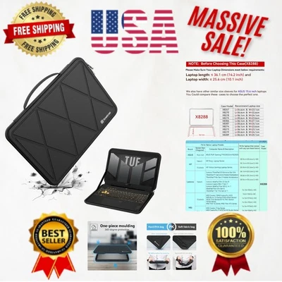 Funda rígida duradera de nailon para portátiles para juegos ASUS TUF de 15,6"" - Ajuste personalizado Foto 1 de 4