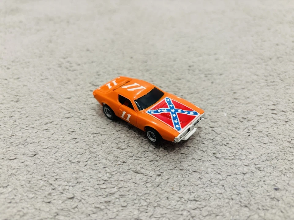 Aurora AFX Magna Traction Original Red/Blue Rebel Charger #11 Working Tested - Image 1 of 4