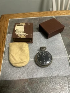 Raro Reloj Cronómetro Antiguo Años 40 Elgin JITTERBUG A-8 WW2 EE. UU. Militar - Imagen 1 de 9