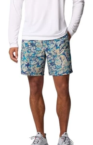 Costume da bagno Columbia uomo Super Backcast Ii Water corto 6" cuciture interne XL - Foto 1 di 6