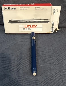 Eberhard Faber Jet Radierer 75108 Druckknopf Aktion Vinyl 869-B 12 Radierer - Bild 1 von 7