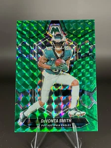 2024 Panini Mosaic DeVONTA SMITH Green Mosaic Prizm #179 Eagles Color Match - Picture 1 of 5