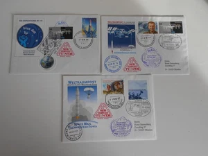 CCCP/BRD 3x ins All geflogene Bordpost Space - Bild 1 von 1