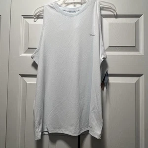 NWT Women's Columbia River Chill Refresh Tank Top White MSRP $35 Size Large - Picture 1 of 14