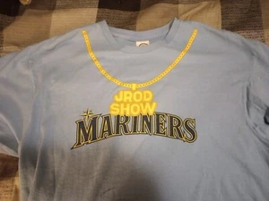 💥Seattle Mariners Julio Rodriguez Jarod Show T-Shirt Sz XL - Picture 1 of 4