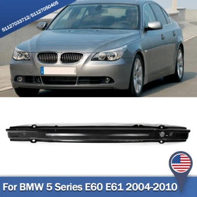 For 04-10 BMW 530i E60 E61 5 Series Rear Bumper Reinforcement Bar Rebar 7050405 Foto 1 de 4