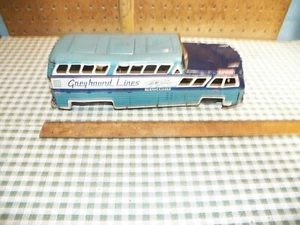 Vintage HARUSAME SEISAKUSHO GREYHOUND LINES SCENICRUISER - JAPAN Reibungsspielzeug - Bild 1 von 6