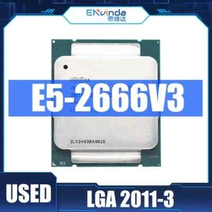 E5 2666 V3 2666V3 Processor SR1Y7 2.9Ghz 10 Core 135W LGA 2011-3 CPU - Picture 1 of 11