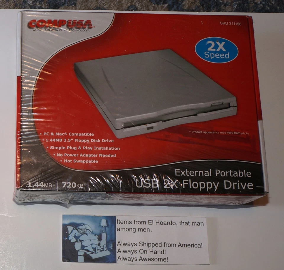 CompUSA (070483) (070483) External Floppy Drive