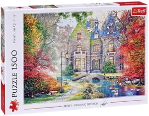 Trefl Jigsaw Puzzle 1500 Pieces Autumn Mansion Premium Quality - Picture 1 of 2