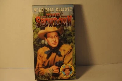 The Showdown, Wild Bill Elliott, Western movie, VHS tape - Image 1 of 3