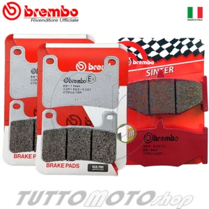 PASTIGLIE FRENO ANT+POST BREMBO SINTER SUZUKI GSX-R 600 2007 2008 2009 2010 - Foto 1 di 3
