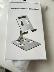Support Téléphone Portable Pliable Support de Bureau Rotatif Support Tablette Rétractable - Photo 1 sur 4