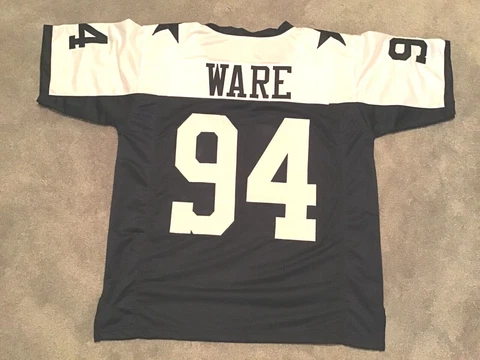 UNSIGNED CUSTOM Sewn Stitched Demarcus Ware Thanksgiving  Jersey - M, L, XL, 2XL Cover