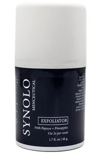 SYNOLO Menceutical Exfoliator With Papaya + Pneapples 1.7 oz. - Picture 1 of 1
