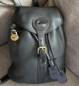 Vintage Dooney & Bourke mini leather backpack - Picture 1 of 12