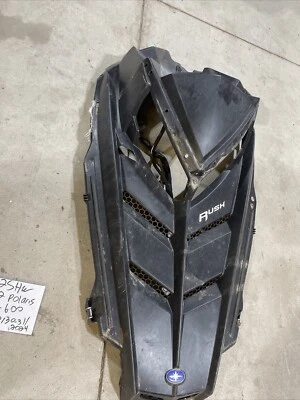 2012 Polaris pro rush 600 hood top panel cover black 272 - Image 1 of 4