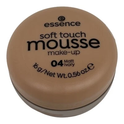 Essence Soft Touch Mousse Makeup, 16g ,Vegan  04 Matt Ivory  NEU - Bild 1 von 3