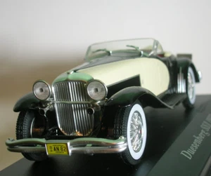 DUESENBERG SSJ 1933 escala 1/43 americano preguerra convertible descapotable roadster - Imagen 1 de 9