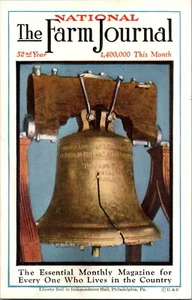 Postal National Farm Journal correo publicitario dividido sin publicar - Imagen 1 de 2