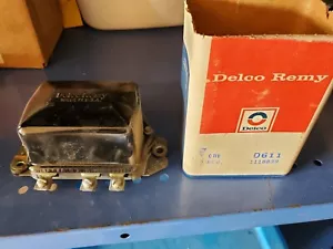 NOS Delco Remy Regulator D611 1118839E 12VP 5C GM Pos Gnd Early Era Replacement - Picture 1 of 3
