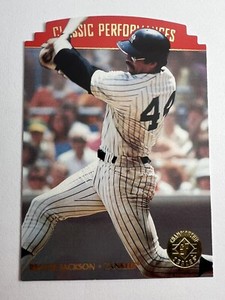 1995 SP Championship Series Classic Performances Die-Cut Reggie Jackson #CP1 HOF