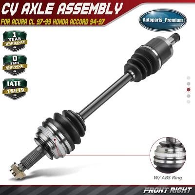 Conjunto de eixo dianteiro direito CV para Acura CL 1997-1999 Honda Accord 1994-1999 - Imagem 1 de 4