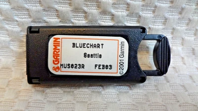 Garmin BlueChart Seattle MUS023R Boat Navigation Data Card Chart Map Chip - Image 1 of 4