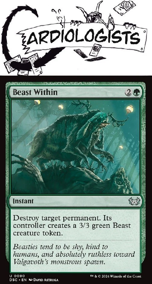 Beast Within | Magic the Gathering MTG | Duskmourn Commander DSC | NM - Image 1 of 1