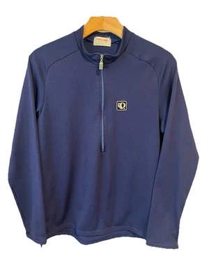 PEARL IZUMI Quarter Zip Jacket Womens Size 10 Medium Blue Long Sleeve Stretch - Image 1 of 4