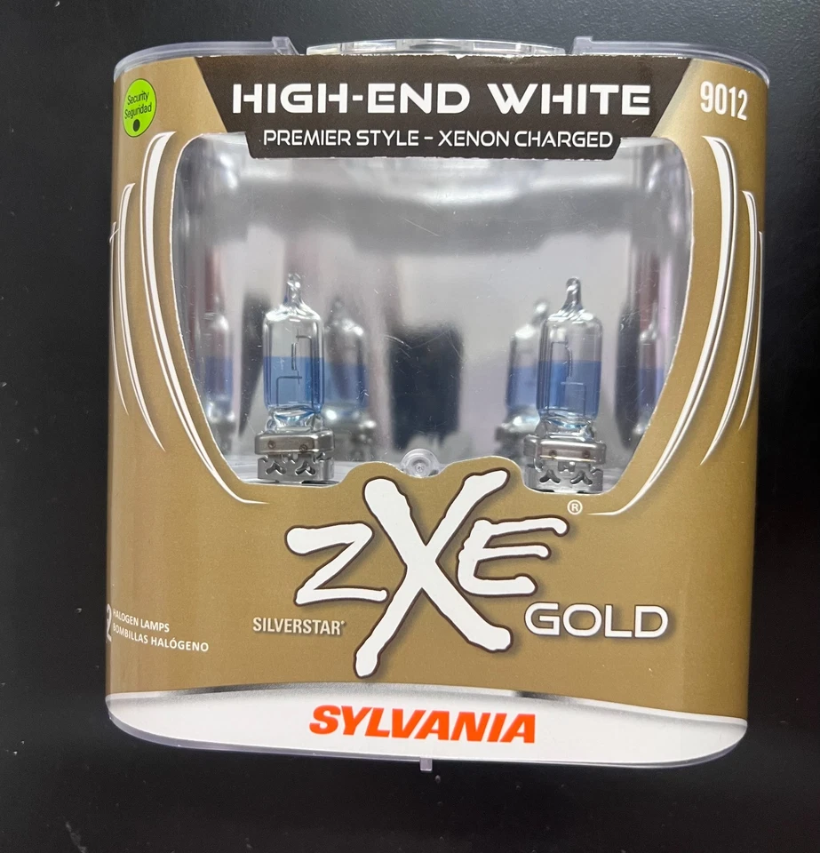 Faro halógeno de alto rendimiento SYLVANIA 9012 SilverStar zXe DORADO 0009 Foto 1 de 2