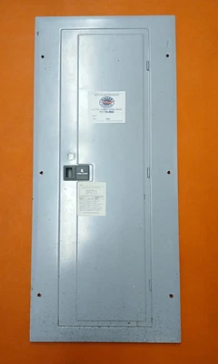 Cubierta de panel central de carga Challenger Eaton usada 30 espacio 200 amperios Foto 1 de 3