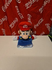Super Mario Bros Mario Plush Hand Puppet Nintendo 2018 Hastag Collectables - Picture 1 of 6