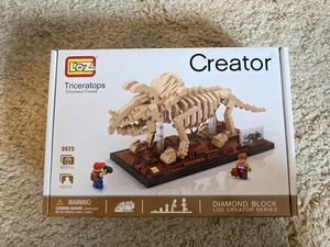 New Loz Creator Building Diamond Block 9025 660 pieces Triceratops - Picture 1 of 5