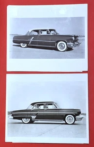2 Original Ford Press Photos - 1953 & 1954 Lincoln Capri Sedan V8 - Picture 1 of 5