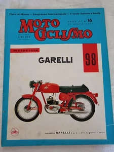 Seltenes Motorrad SPECIAL von 86bpag Nr. 16 von 1961 Garelli 98ccm  - Bild 1 von 4