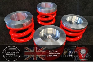 Hard Red Spiralfeder Umbausatz Komplettset 4 Stück für Classic Mini - Bild 1 von 1
