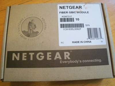NETGEAR FIBER GBIC MODULE AGM731F - NEW - FREE SHIPPING - Image 1 of 4