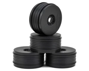 DE Racing Speedline Plus Buggy Wheels for 1:8 Buggy Black DER-PSB-8B  - Bild 1 von 3