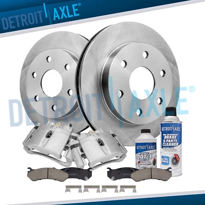 Pastilhas de freio pinças rotores de disco dianteiro 12"" para Chevy Express Savana 1500 Yukon - Imagem 1 de 4