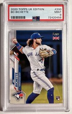 Rare 2020 Topps UK Edition #200 Bo Bichette RC PSA 9 Blue Jays Rookie 💫⭐️⚾️
