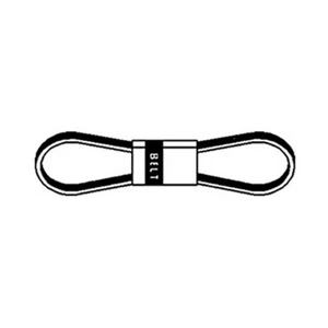 Fits Woods Mower Drive Belt for Mid Mount L306 LU306 L59 Series 10859 66-666 - Picture 1 of 5